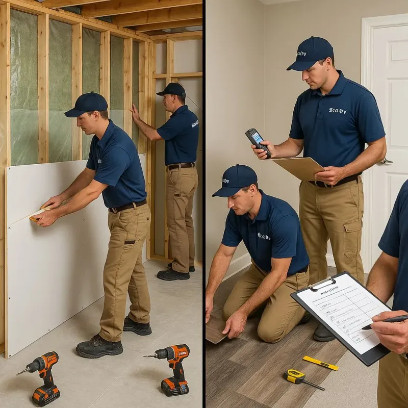 Repairs and Reconstruction process in Steinhatchee, FL